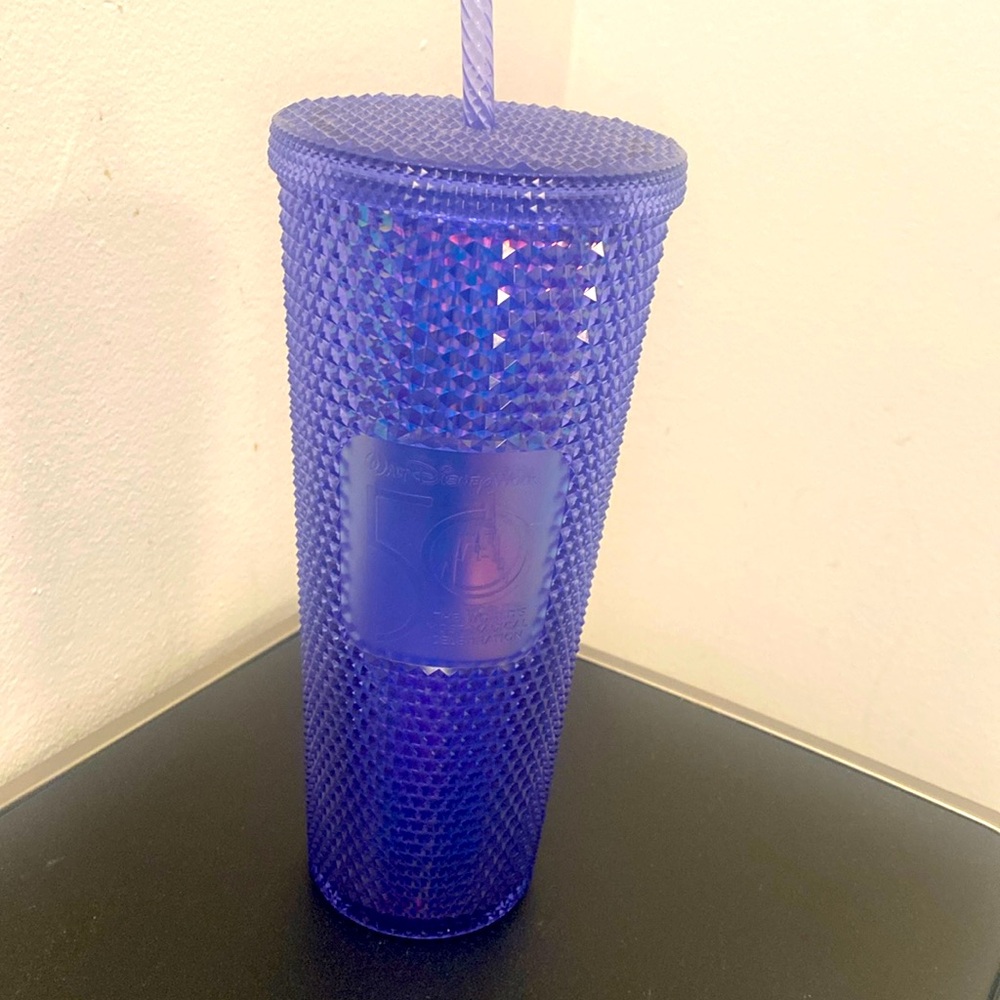 50th Anniversary Disney Starbucks Cup Blue